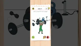 Brain Test 4 Level 71 | Brain Test 4 Level 71 Jenny must lift that weight