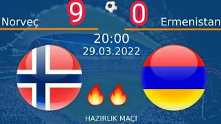 Norway Vs Armenia 9 - 0 | EXTENDED HIGHLIGHT & ALL GOALS HD 2022 🔥🔥 #norway #armenia