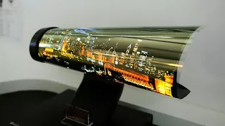 LG O LED 65 inch rollable display unboxing first look 4k TV