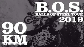 B.O.S. Tour || "Balls of Steel" Ausfahrt || 90km Dauerfeuer || KGJ on Fire