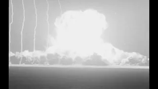 Atomic Bomb Explosion with audio delay (unedited)