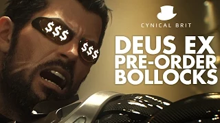 Deus Ex Pre-order Bollocks