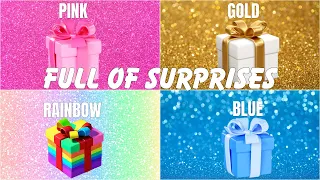 Choose your gift 🤩🎁 4 gift box challenge | Surprise Bad Gifts🤮 #wouldyourather #giftboxchallenge