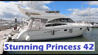 £290,000 -Princess 42 (2007) - Full Boat Tour