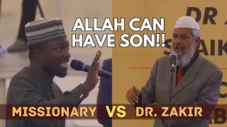 CHRISTIAN ARGUES DR. ZAKIR OVER ALLAH HAVING A SON IN NIGERIA 2023