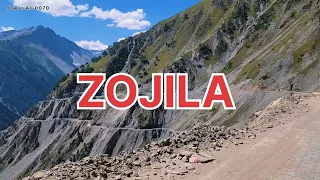 Zojila Pass Connecting Kashmir From Ladakh |One Of The World's Most  dangerous Mountain Road ⛰️