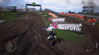 My first 450 race in MXGP 2020 - Career mode