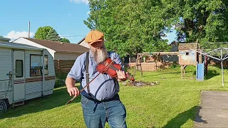 "Crossing The North Fork"  a tune I made up on my fiddle.