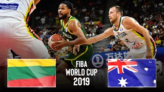 Lithuania 🇱🇹 vs Australia 🇦🇺 | Classic Full Games - FIBA Basketball World Cup 2019