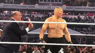 Wrestlemania 35 Brock Lesnar vs Seth Rollins WWE Universal Championship My View