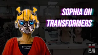 Sophia the Robot on Transformers