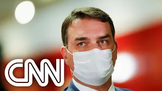 STF usou Francischini para mandar recado ao presidente, diz Flávio Bolsonaro | CNN PRIME TIME