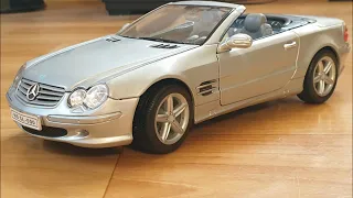 Diecast Mercedes Benz SL-500,Welly 1:18.