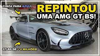 Ele REPINTOU uma MERCEDES-AMG GT BLACK SERIES de MAIS de 04 MILHÕES de REAIS!