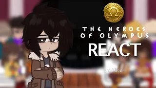 Heroes of Olympus reacts to…||Part 8/11|| Nico Di Angelo || Cringe/Lazy/Not Canon