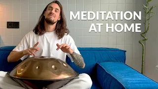 HANDPAN Meditation at Home #49 | Pelalex Handpan 2 hours Music For Meditation | Yoga Music Relax