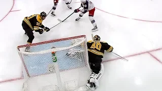 Tuukka Rask robs Nick Foligno with magnificent glove save