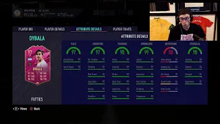 nick sees 97 futties Dybala for the first time