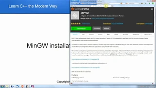 C++ Compiler Installation and Setup on Windows with MinGW