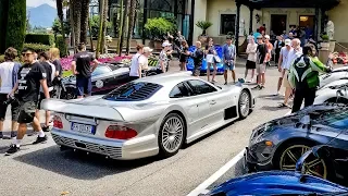 How to EMBARRASS a Pagani Owner: BRING A MERCEDES CLK GTR