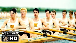 THE BOYS IN THE BOAT Clip - "Big Race" (2023) George Clooney