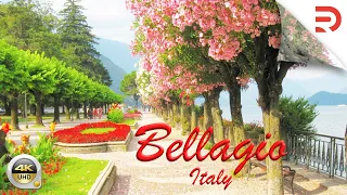 Bellagio - Italy | Walking Tour From Villa Melzi to Punta Spartivento | 4K - [UHD]