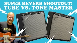 Super Reverb Vs. Super Reverb - Tubes vs. Digital "Tone Master" -  Filmed at #Sweetwater