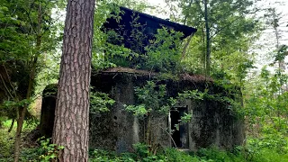 I Was Surprised To Find a Tiny Cabin Atop Abandoned WW2 Bunker! Episode 37