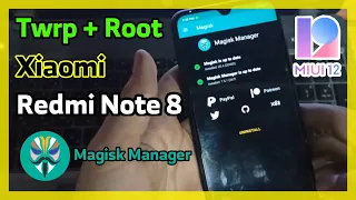 Root Xiaomi Redmi Note 8 MIUI 12