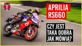 APRILIA RS660 - NIESPONSOROWANA recenzja i potrójne wrażenia naszego Stiga, Gibona i Żyrafki!