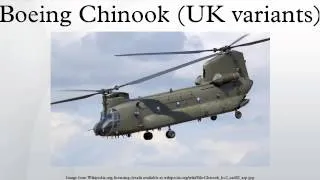 Boeing Chinook (UK variants)