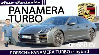 Prueba Porsche Panamera 2024 .  ¿ El no va más entre los sedanes de lujo superdeportivos?