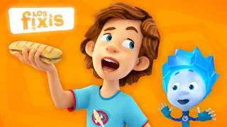 Problemas de Estómago: El Snack Secreto de Tom Thomas | Los Fixis | Animación para niños