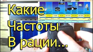 [Natalex] Как узнать какие частоты зашиты в радиостанции...