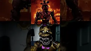 Nightmare Freddy VS FNAF 4