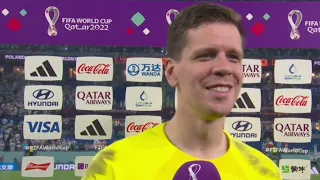 Wojciech Szczęsny wywiad po meczu Polska - Argentyna