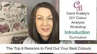 Top 6 Reasons to Get Your Colours Done | Colour Analysis (Free Intro Video From DIY Page)