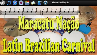 Maracatu Nação - Latin Brazilian Carnival - Learn To Master Drums