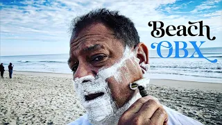 OBX DE Razor Shave with PAA Beach Soap + Vikings  Blade Emperor Augustus Review | average guy tested