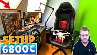 JE VOUS PRÉSENTE MON SETUP POUR 2020 A 6800€ !