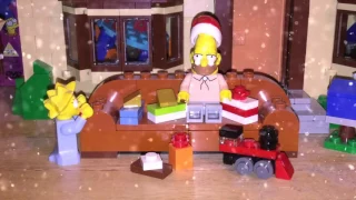 Lego Simpsons - Christmas Special Simpsons Display) DAY 10
