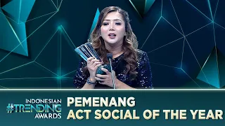 CONGRATS! Pratiwi Noviyanthi Jadi Trending Social Act Of The Year | INDONESIAN TRENDING AWARDS 2023