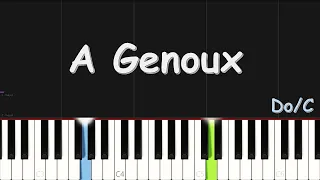 Deborah Lukalu - A Genoux | EASY PIANO TUTORIAL BY Extreme Midi