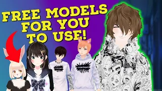 FREE VTubing Models for YOU to use in your streams! - Free VTuber Avatars