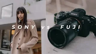 FUJI Photographer trying out the SONY A7III