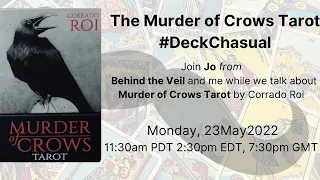 Murder of Crows Tarot #deckchasual with Jo