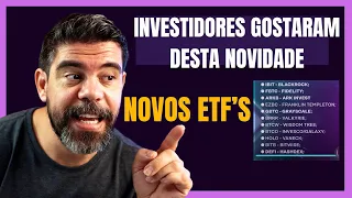 NOVIDADE NA BOLSA AMERICANA DEIXA INVESTIDORES ANIMADOS COM NOVOS ETF'S E ATRAI BILHÕES DE DÓLARES!