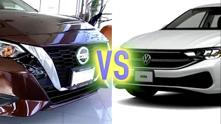 Nissan Sentra VS Volkswagen Jetta 2022 En sus versiones básicas
