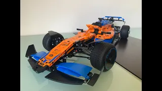LEGO Technic 42141 McLaren F1 2022 build Time Lapse