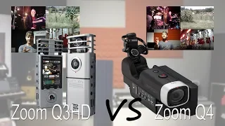 Zoom Q3HD vs Q4